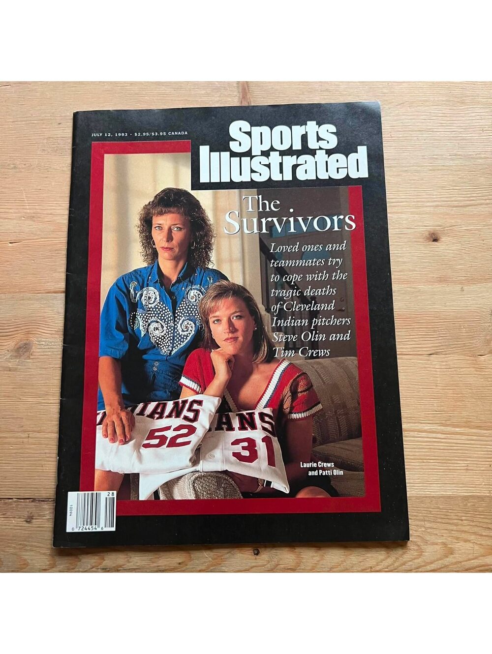 Sports Illustrated The Survivors July 12, 1993 Magazine BK03